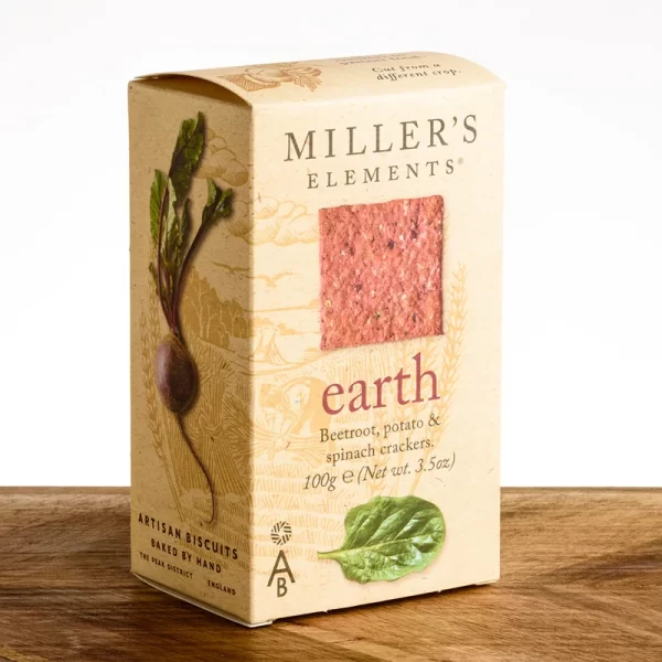 Miller's Elements Crackers Earth 100g